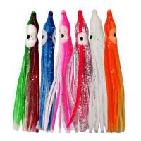 Plastic Octopus Skirts Lure Soft Fishing Lures Mixed Color silicon Saltwater Fishing Bait